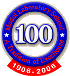 Model Alumni Centennial Logo