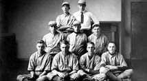Model baseball players, 1920